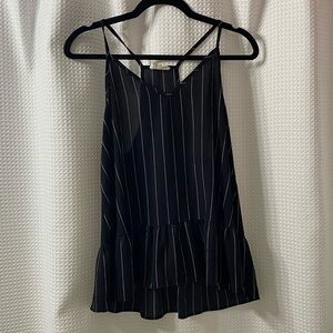 NWOT Style Rack Flowy Peplum Tank Top